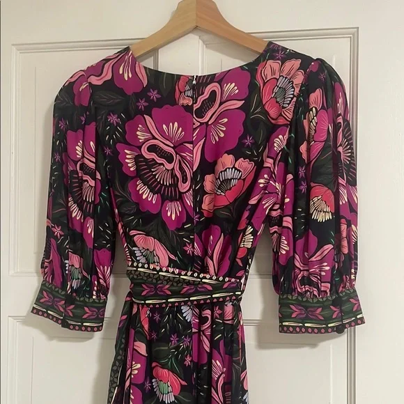 Farm Rio Flowers Garden Maxi dress